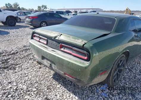 2022 Dodge Challenger Sxt из США, поврежденный, VIN 2C3CDZAG9NH117780